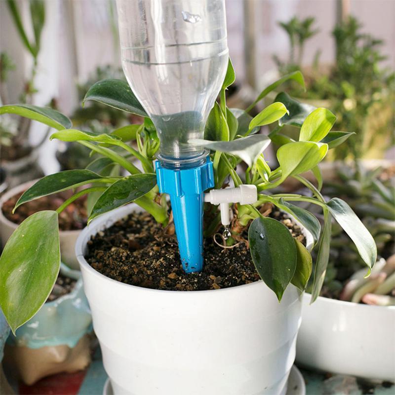 Sistema de rega para plantas: Rega fácil e sem preocupações (x6)