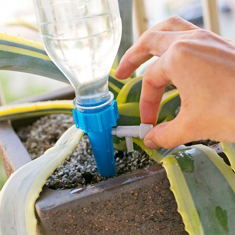 Sistema de rega para plantas: Rega fácil e sem preocupações (x6)
