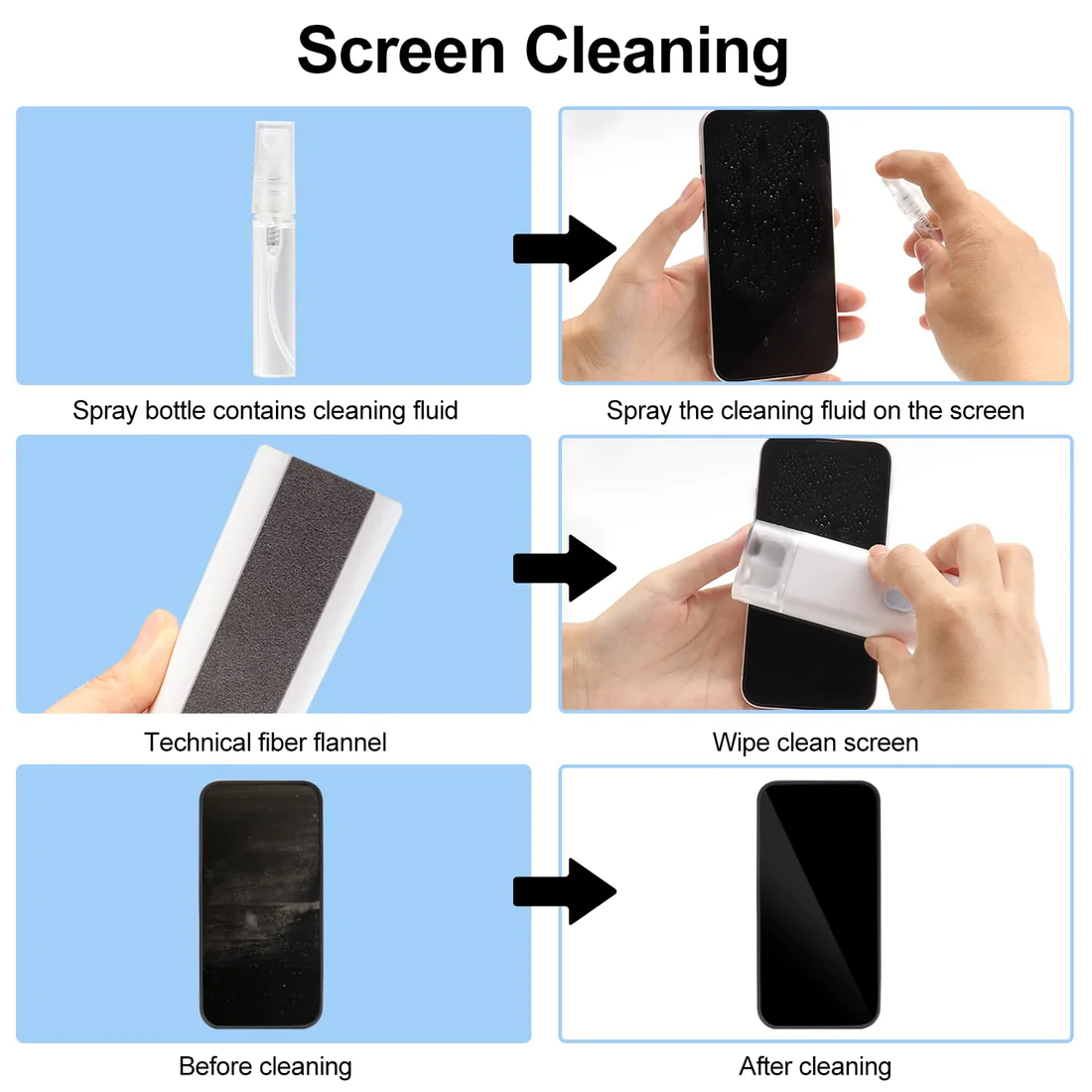 Limpeza prática para os seus dispositivos eletrónicos