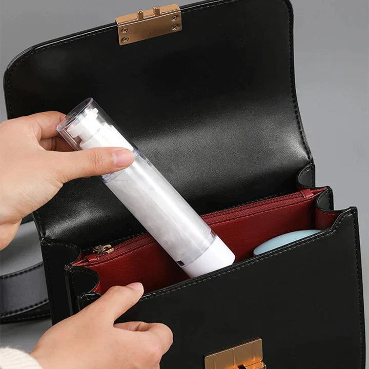 Conjunto de Frascos de Viagem: Transporte os Seus Cosméticos Facilmente
