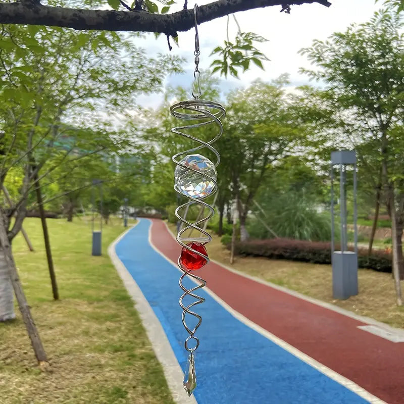 CrystalTwister - Carrilhão eólico elegante e cintilante