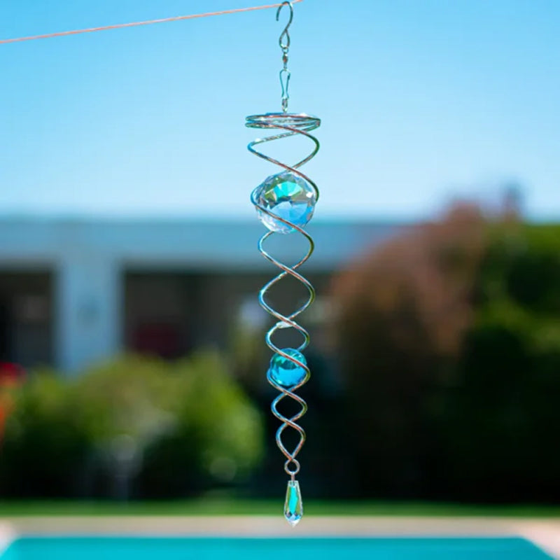 CrystalTwister - Carrilhão eólico elegante e cintilante