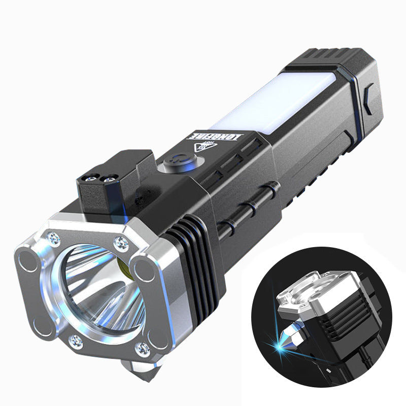 Lanterna de sobrevivência multifuncional – Iluminação portátil e segurança