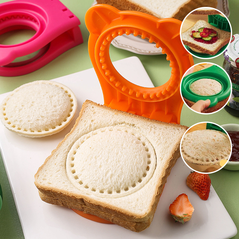 Sanduíches em forma, divertidos e fáceis de fazer