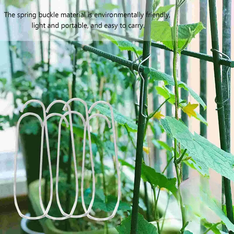 Ganchos de jardinagem: Organize e suporte suas plantas facilmente (x 20)