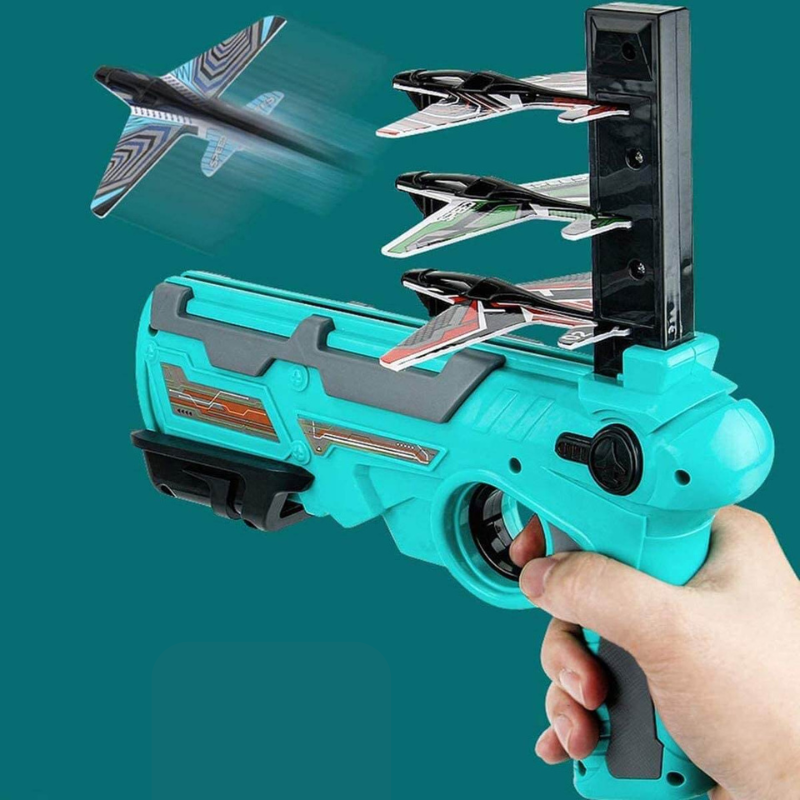 Sky Launcher: Brinquedo interativo para lançar aviões ao ar livre!