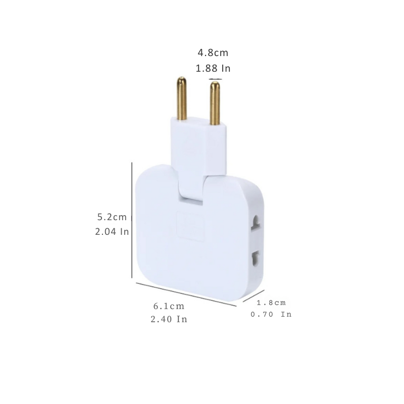 Multiponto universal compacto e elegante