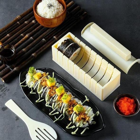 Kit de fabricação de sushi: Prepare os seus sushis facilmente em casa