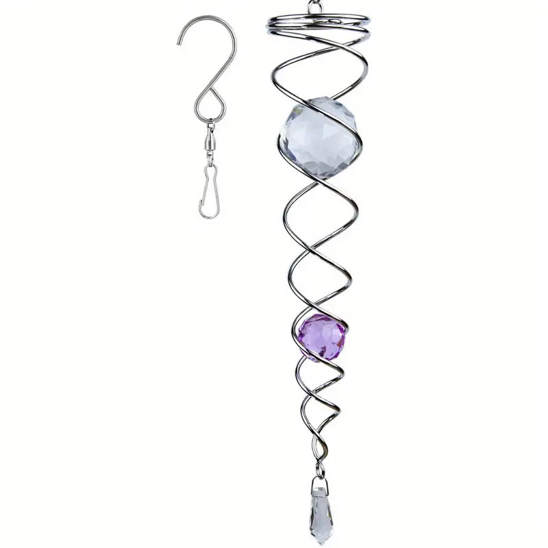 CrystalTwister - Carrilhão eólico elegante e cintilante