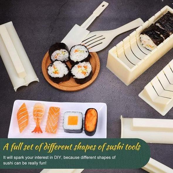 Kit de fabricação de sushi: Prepare os seus sushis facilmente em casa