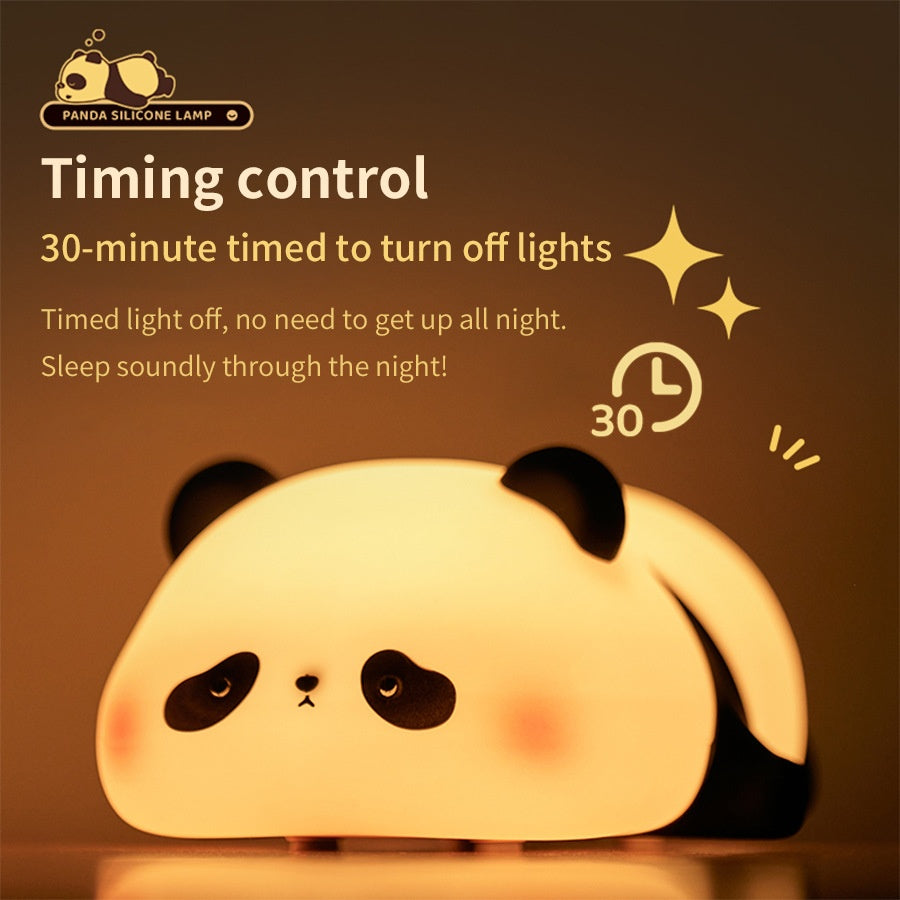 Luz de Presença Panda: Doçura e Segurança para Crianças