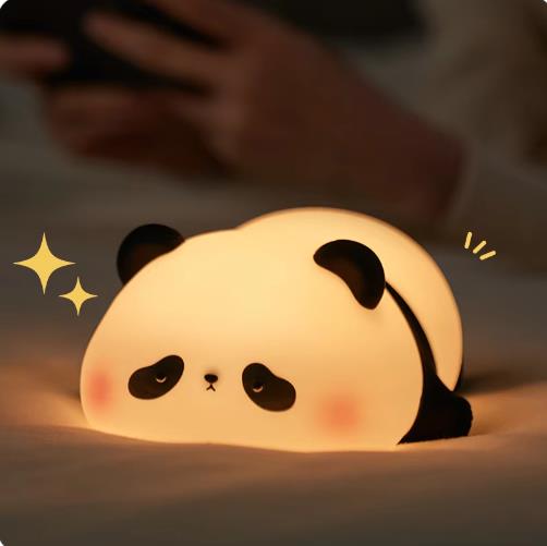 Luz de Presença Panda: Doçura e Segurança para Crianças