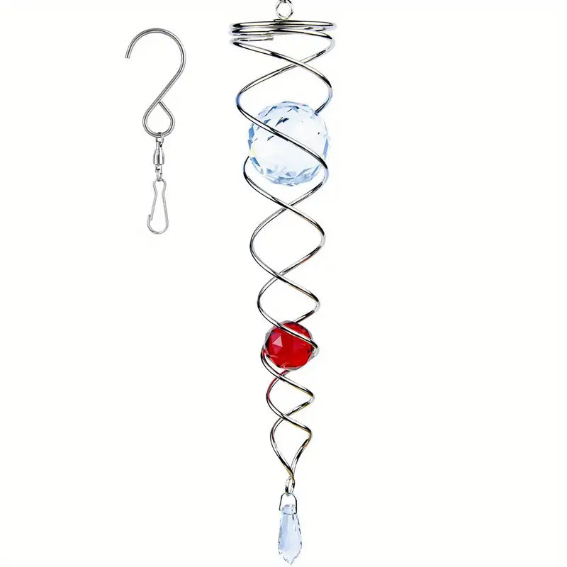 CrystalTwister - Carrilhão eólico elegante e cintilante