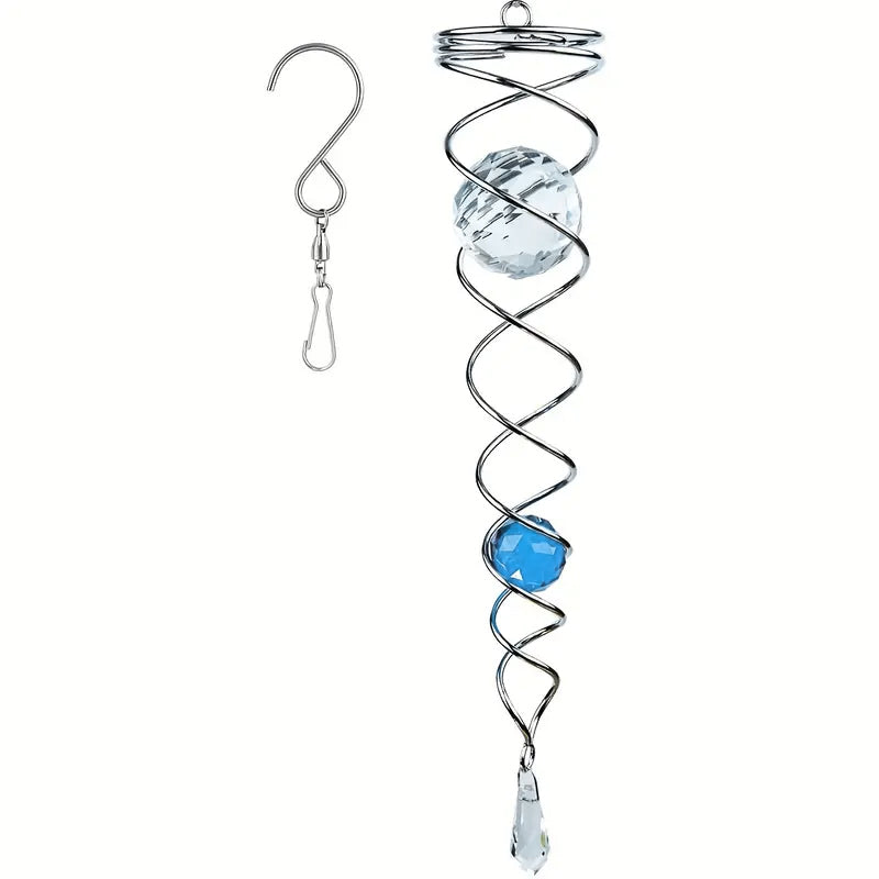 CrystalTwister - Carrilhão eólico elegante e cintilante
