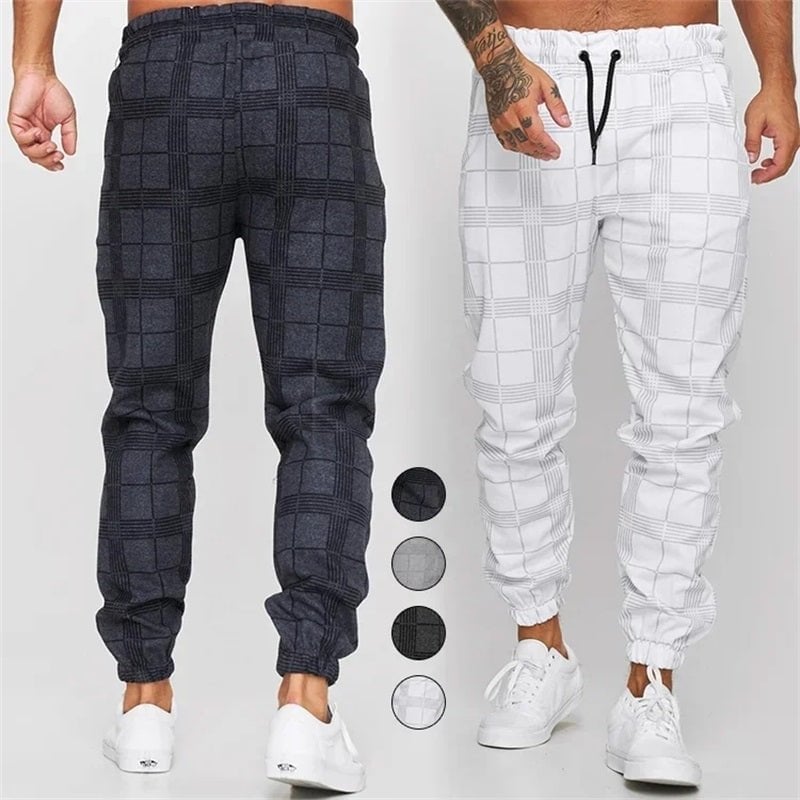 Calças xadrez para homem: elegância e conforto