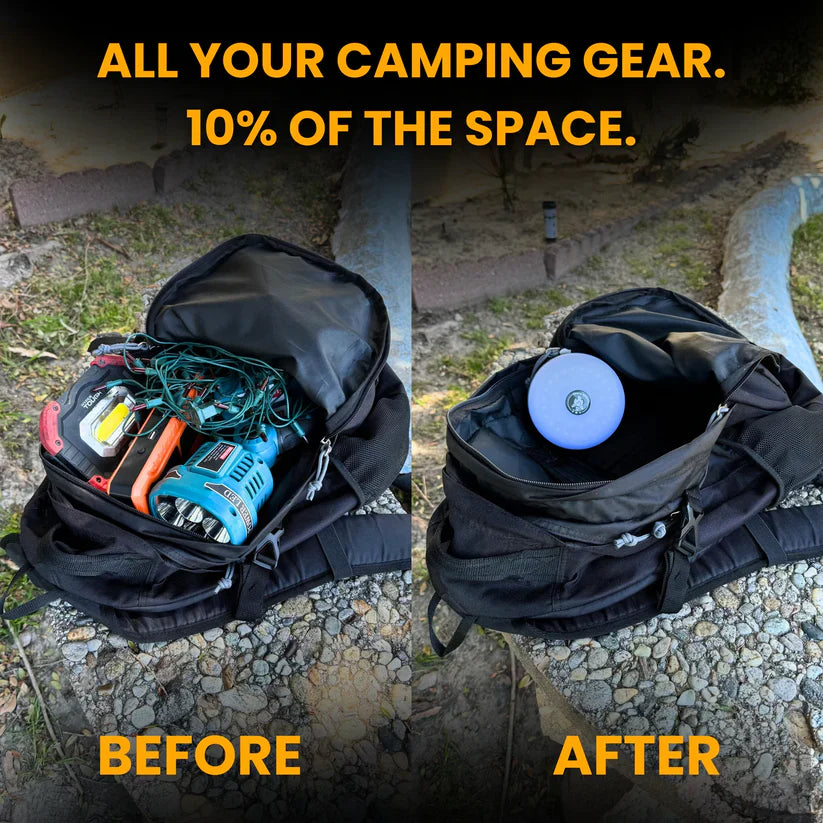 Lanterna de camping LED potente com bateria de longa duração