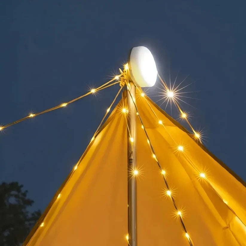Lanterna de camping LED potente com bateria de longa duração