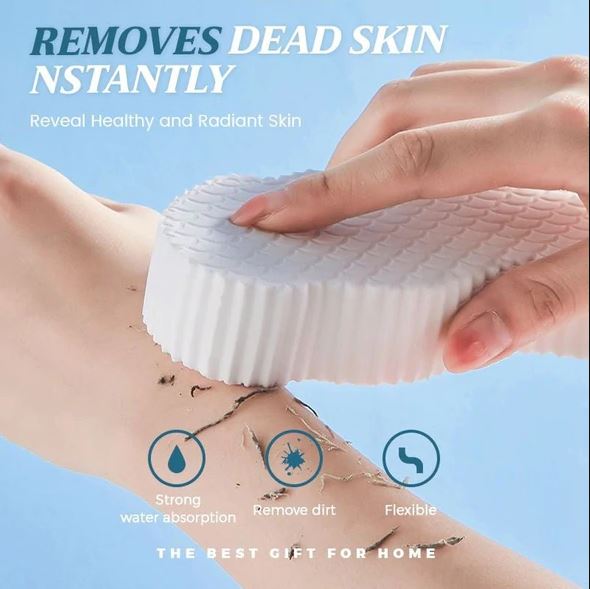 Esponja de banho esfoliante super suave