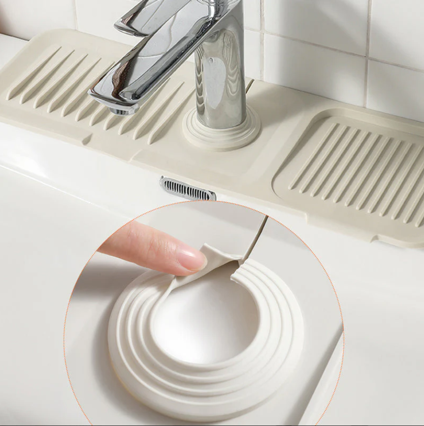 Tapete de drenagem em silicone: secagem rápida e segura