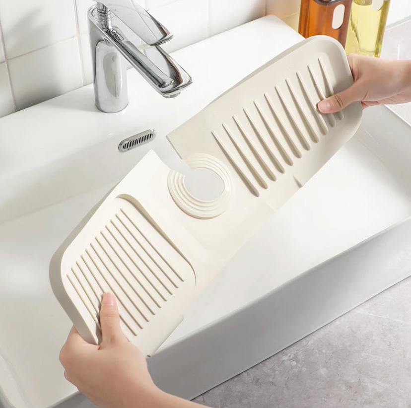 Tapete de drenagem em silicone: secagem rápida e segura
