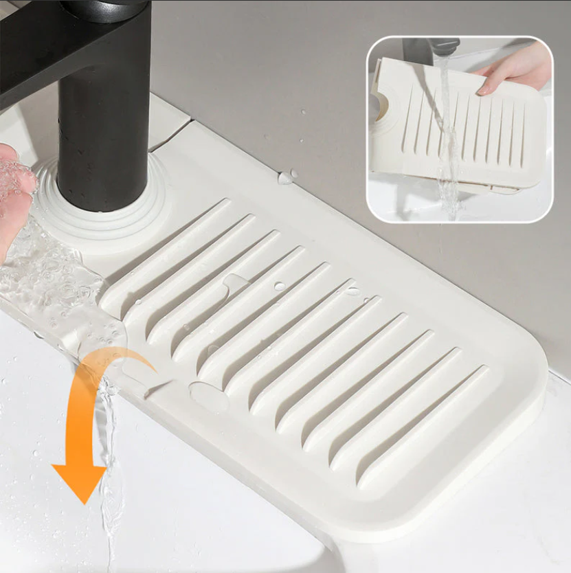 Tapete de drenagem em silicone: secagem rápida e segura