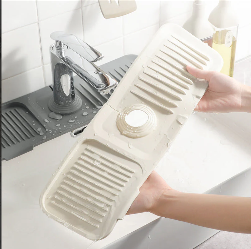 Tapete de drenagem em silicone: secagem rápida e segura
