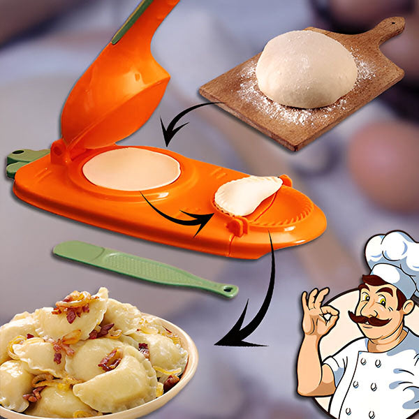 Máquina de Raviolis 2 em 1 - Raviolis perfeitos todas as vezes