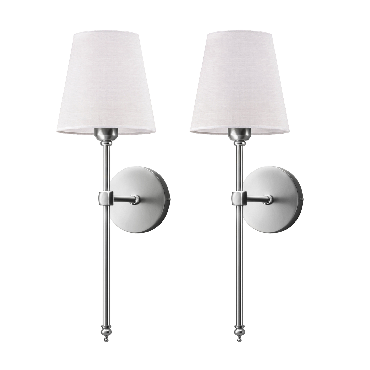 Apliques de parede com fio - Iluminação luxuosa e prática