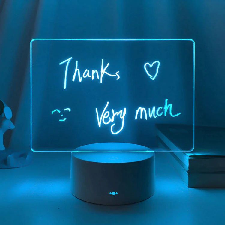 Tabela de notas LED: Organize as suas ideias com estilo!