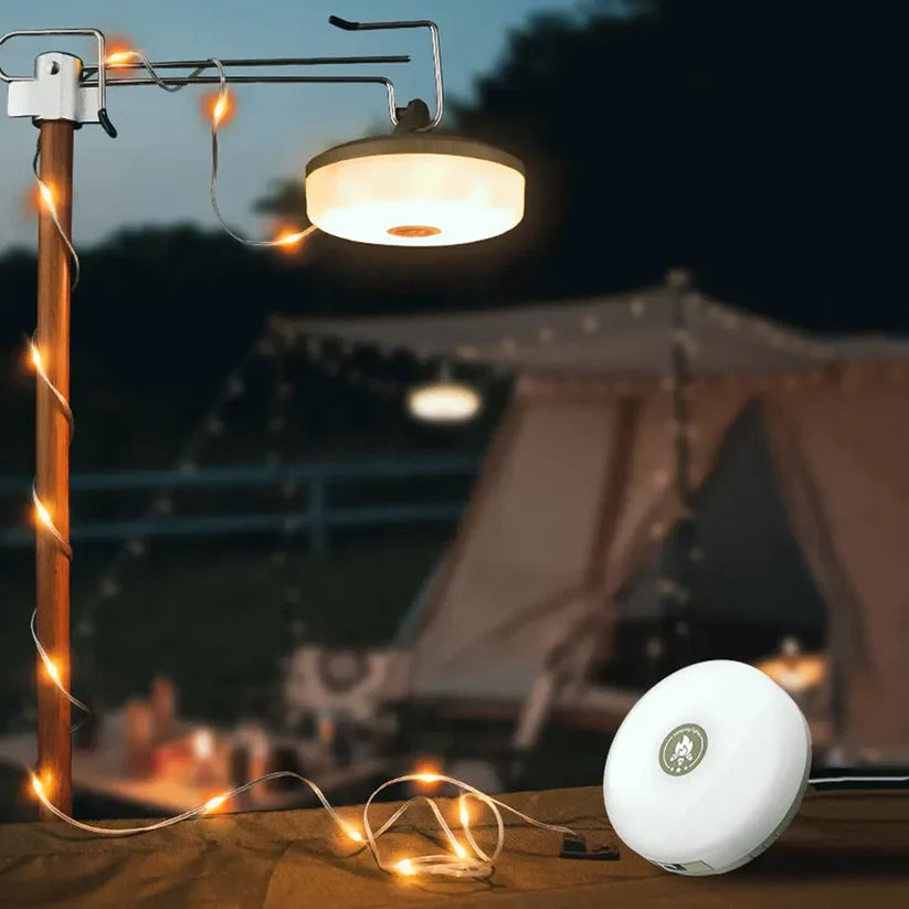 Lanterna de camping LED potente com bateria de longa duração