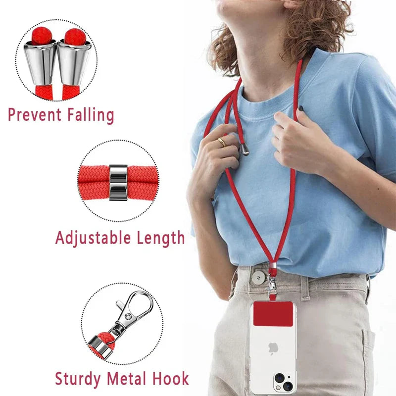 Correia de telefone crossbody - Mantenha o seu telefone ao alcance da mão