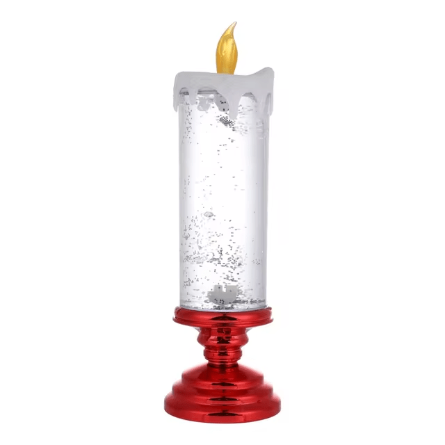 Velas LED de Natal - Luzes festivas e seguras