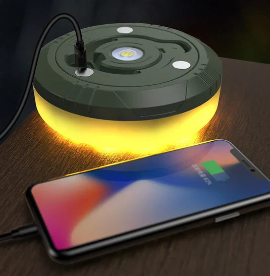 Lanterna de camping LED potente com bateria de longa duração