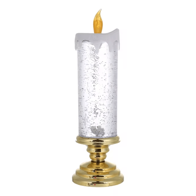 Velas LED de Natal - Luzes festivas e seguras