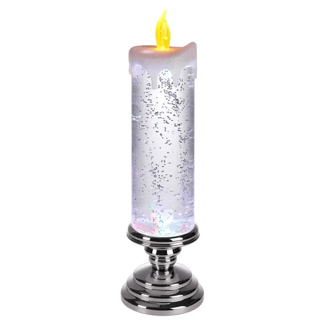 Velas LED de Natal - Luzes festivas e seguras
