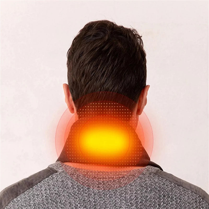 Aproveite um calor suave e contínuo com o <span>cachecol aquecido</span>