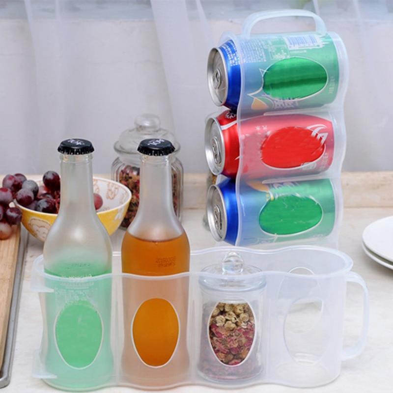 Organizador de bebidas para frigorífico - Ganho de espaço garantido