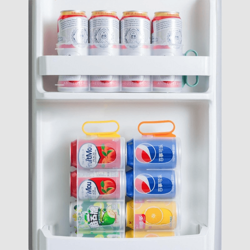 Organizador de bebidas para frigorífico - Ganho de espaço garantido