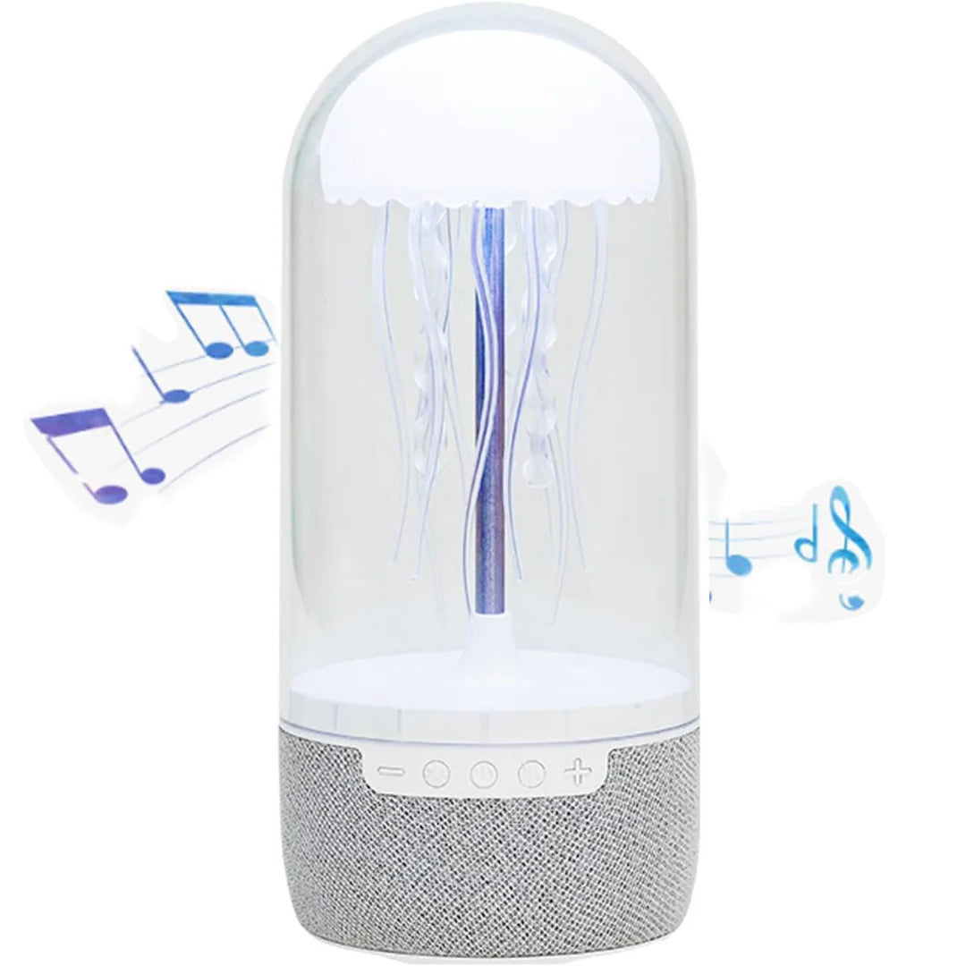 Lâmpada LED rotativa com alto-falante integrado