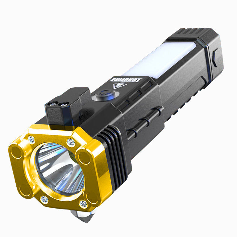 Lanterna de sobrevivência multifuncional – Iluminação portátil e segurança