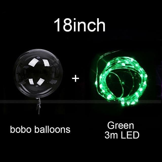 Balões LED reutilizáveis para iluminar as suas festas (X10)