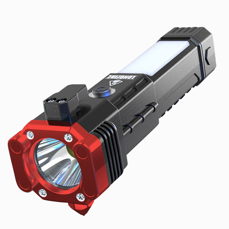 Lanterna de sobrevivência multifuncional – Iluminação portátil e segurança