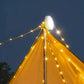 Lanterna de camping LED poderosa com bateria de longa duração 