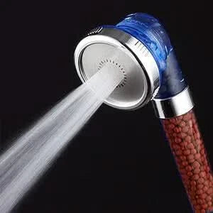 Neutralizing shower head for revitalized skin 