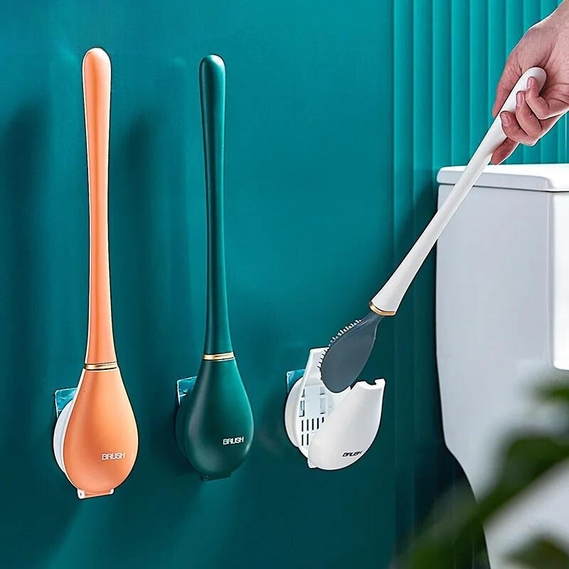 SmartBrush - Elegante e igienico spazzolino da toilette in silicone