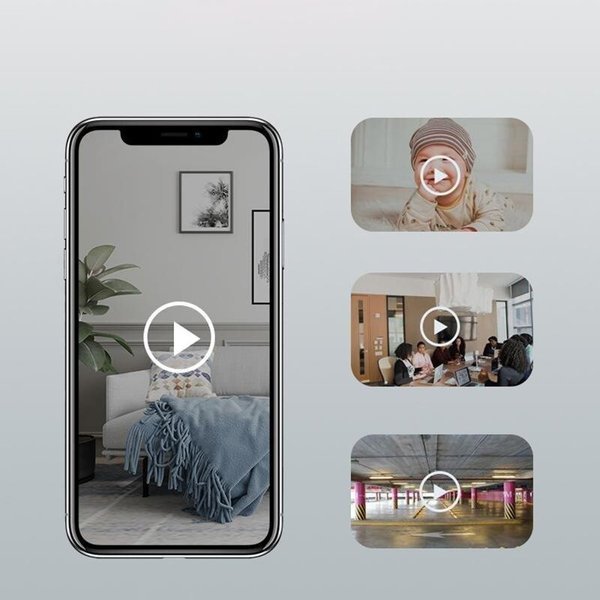 Wi-Fi megfigyelő kamera azonnali értesítéssel 