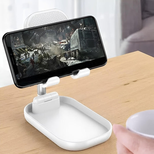 Soporte de teléfono plegable con cargador inalámbrico integrado