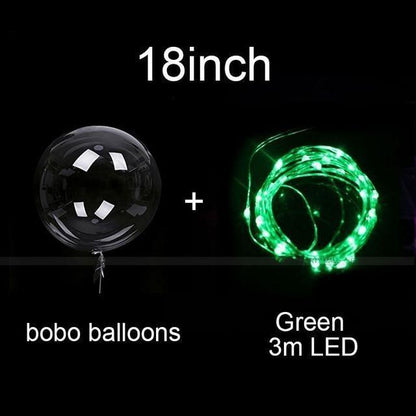 Återanvändbara LED-ballonger för att lysa upp dina fester (X10) 